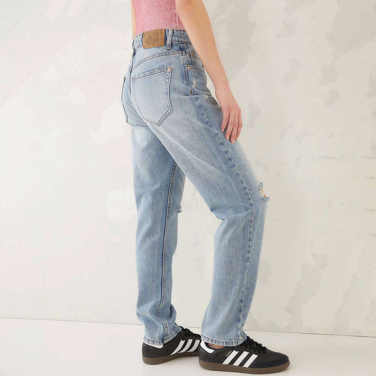 AMERICANINO - Jeans Mom Tiro Alto Mujer Americanino