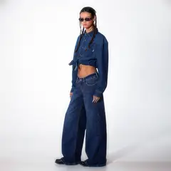 AMERICANINO - Jeans Wide Leg Mujer