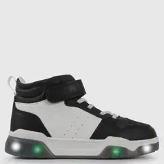COLLOKY - Zapatilla Urbana Niño Con Luces Negro (28 A 33)
