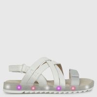 Sandalia Niña Con Luces Blanco (28 a 33)
