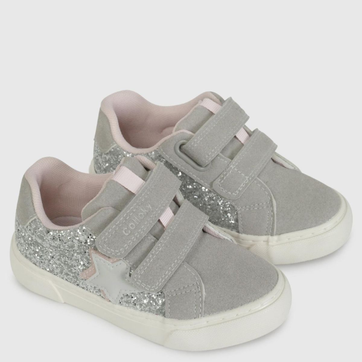 COLLOKY - Zapatilla Urbana Niña Gris (21 A 27) Colloky
