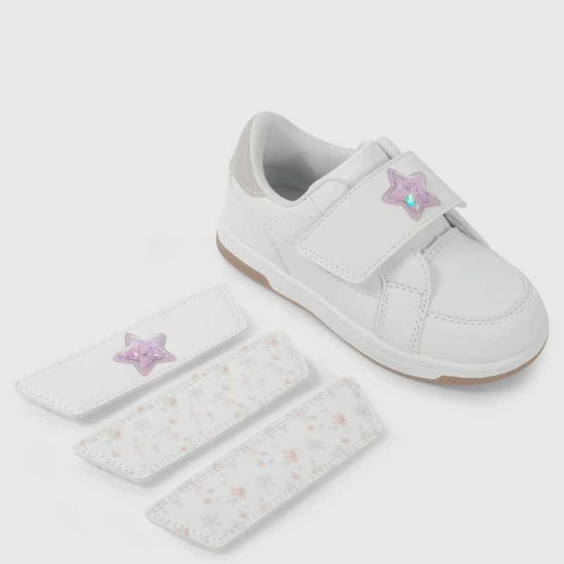 COLLOKY - Zapatilla Urbana Niña Blanco (21 a 27) Colloky