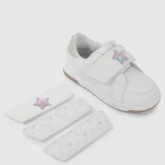 COLLOKY - Zapatilla Urbana Niña Blanco (21 a 27)