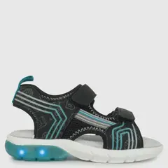 COLLOKY - Sandalia Niño Con Luces Negro (21 a 27)