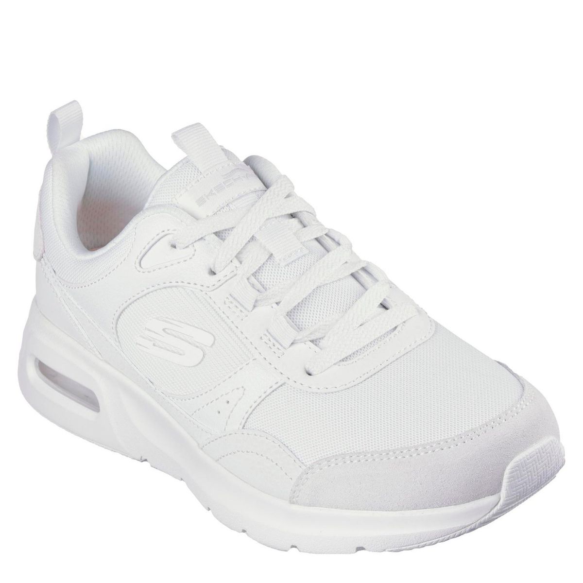 SKECHERS - Zapatilla Urbana Mujer Cuero Blanco Skechers