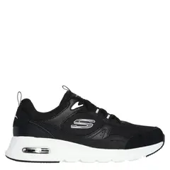 SKECHERS - Zapatilla Urbana Mujer Cuero Negro