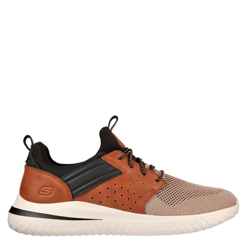 SKECHERS - Zapatilla Urbana Hombre Café Skechers