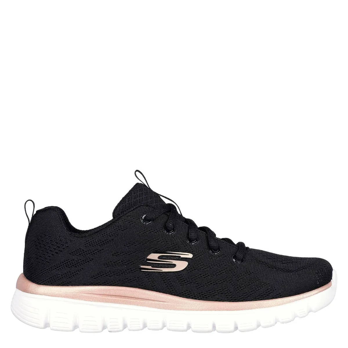 SKECHERS - Zapatilla Running Mujer Negro Skechers
