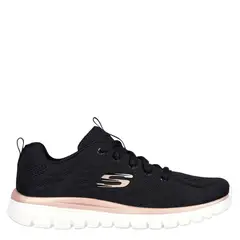 SKECHERS - Zapatilla Running Mujer Negro