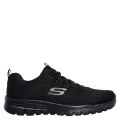 SKECHERS - Zapatilla Running Mujer Negro