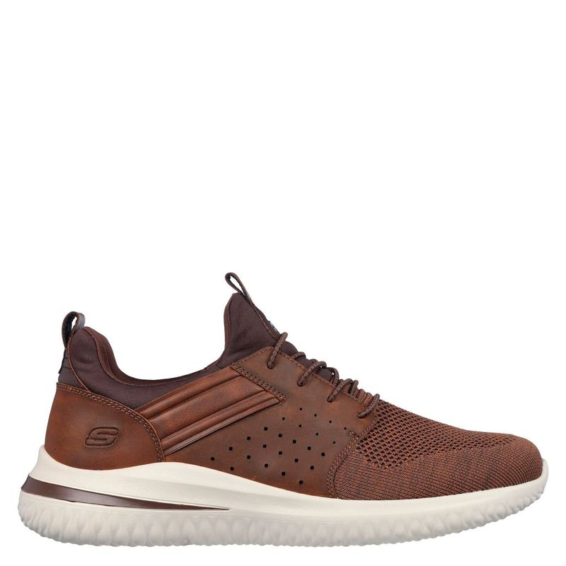 SKECHERS - Zapatilla Urbana Hombre Café Skechers