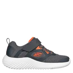 SKECHERS - Zapatilla Urbana Niño Gris (26 a 35)