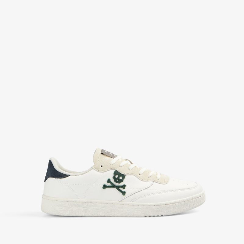 SCALPERS - Zapatilla Urbana Hombre Cuero Verde Scalpers