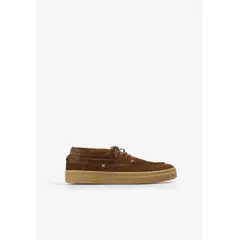 SCALPERS - Zapato Casual Hombre Cuero Café