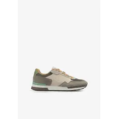 SCALPERS - Zapatilla Urbana Hombre Cuero Café