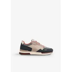 SCALPERS - Zapatilla Urbana Hombre Cuero Azúl