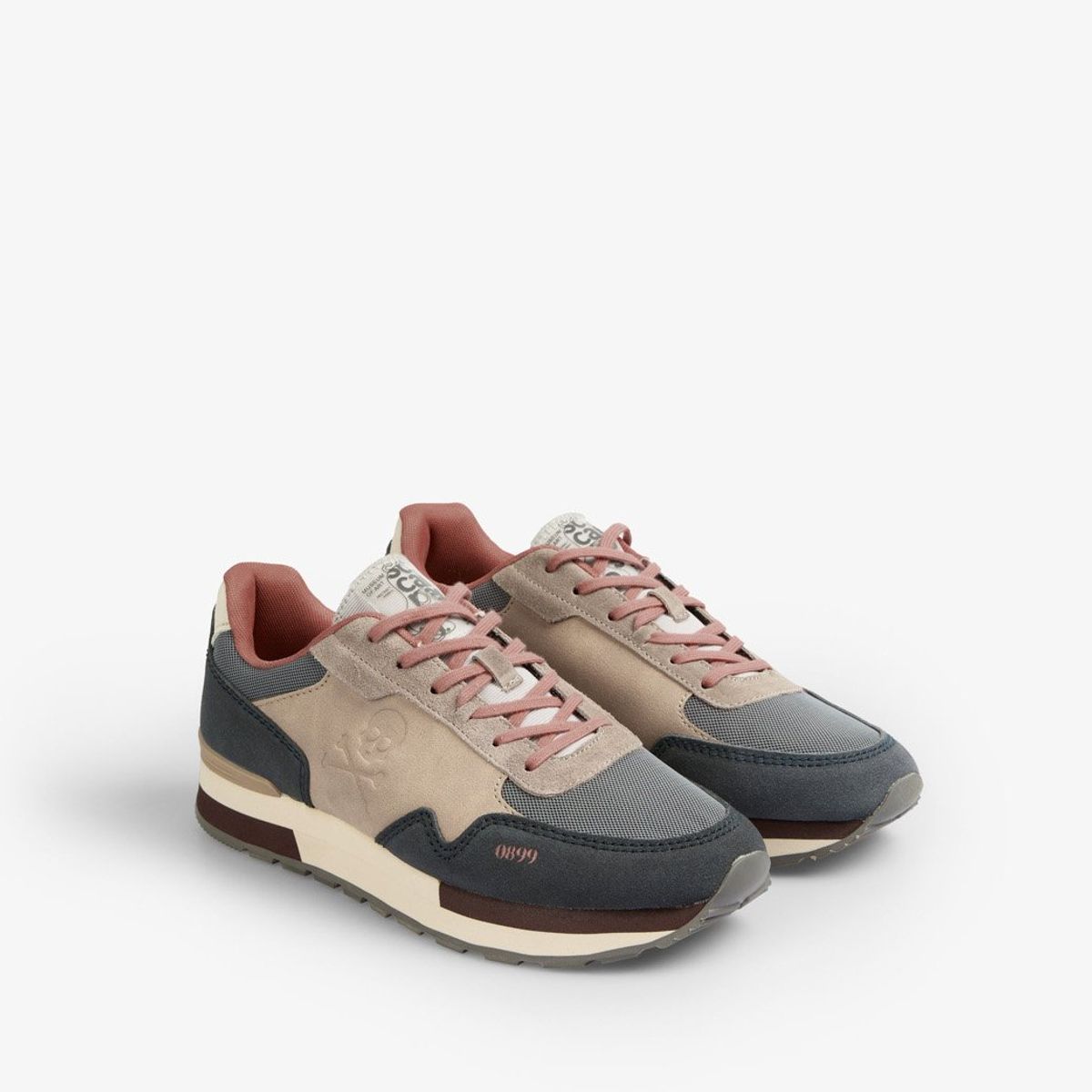 SCALPERS - Zapatilla Urbana Hombre Cuero Multicolor Scalpers