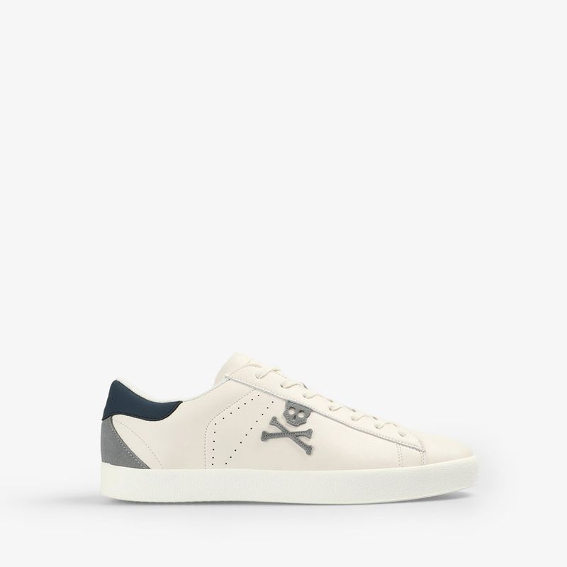 SCALPERS - Zapatilla Urbana Hombre Cuero Beige Scalpers