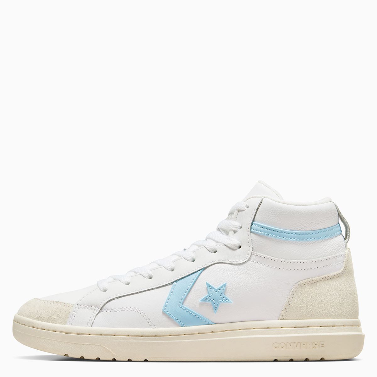 CONVERSE - Pro Blaze Clabic Zapatilla Urbana Hombre Cuero Blanco Converse