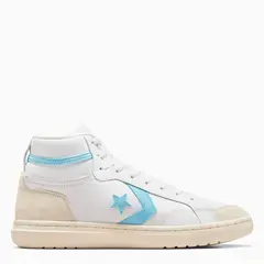 CONVERSE - Pro Blaze Clabic Zapatilla Urbana Hombre Cuero Blanco