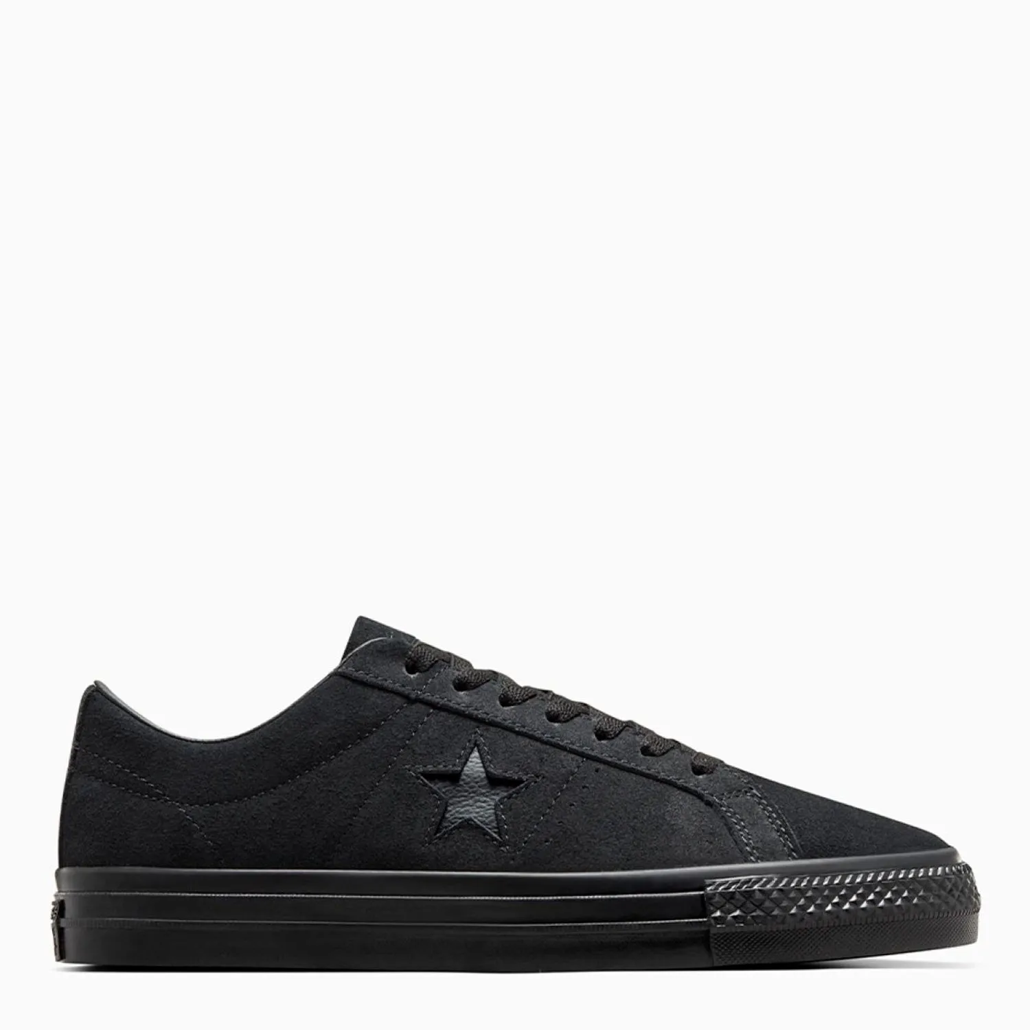CONVERSE One Star Pro Zapatilla Urbana Hombre Cuero Negro Converse