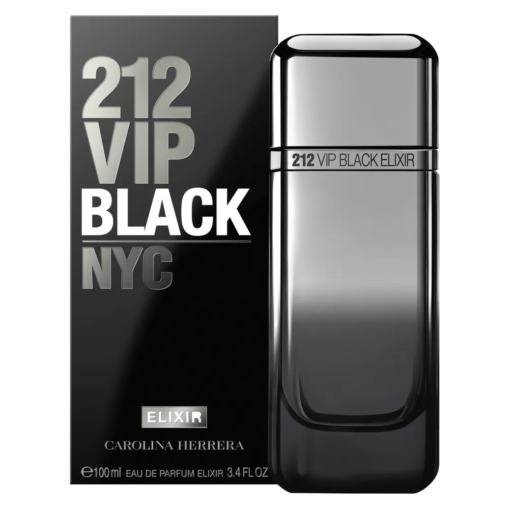 Carolina Herrera 212 VIP Black Elixir EDP 100 ml, foto 2