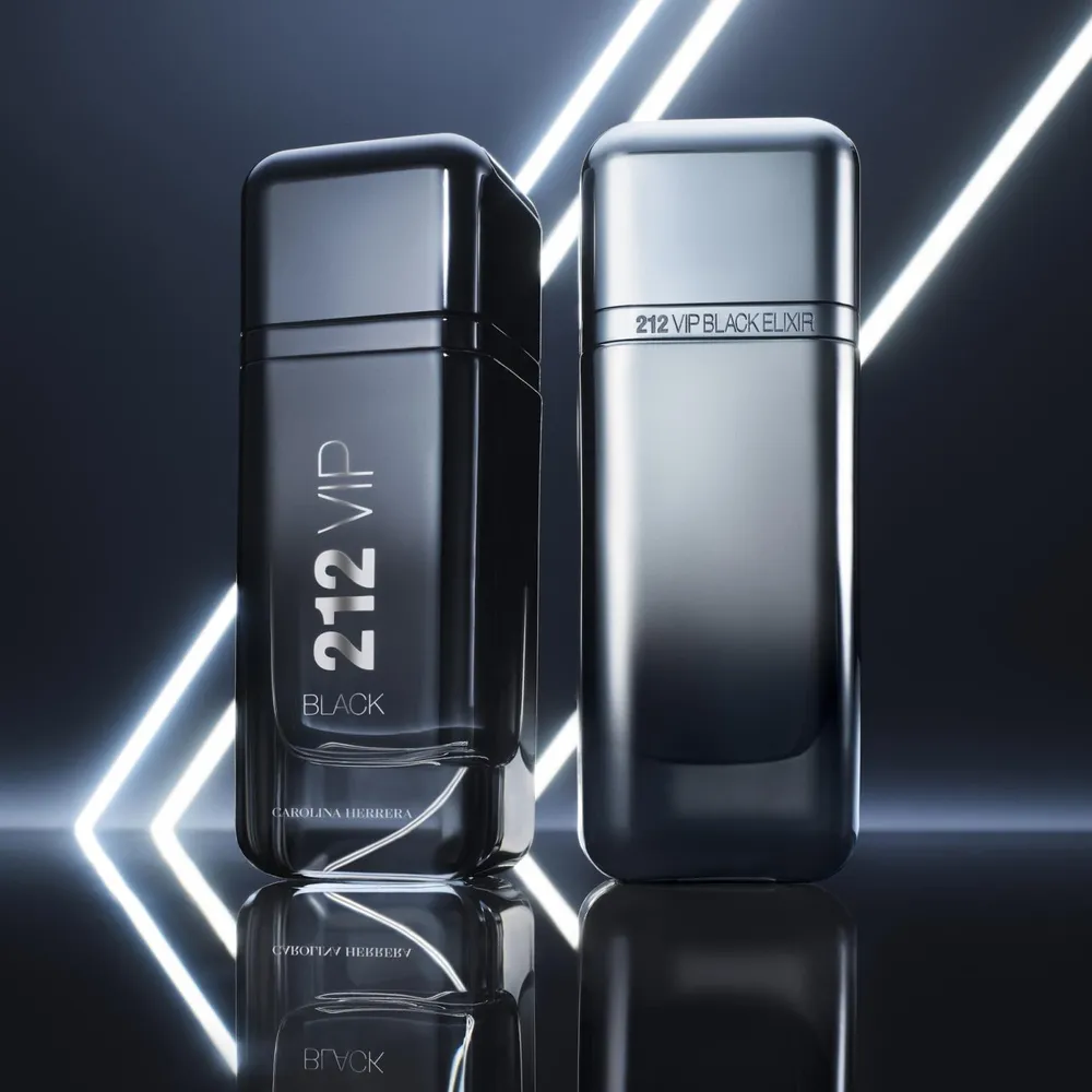 Carolina Herrera 212 VIP Black Elixir EDP 100 ml, foto 4