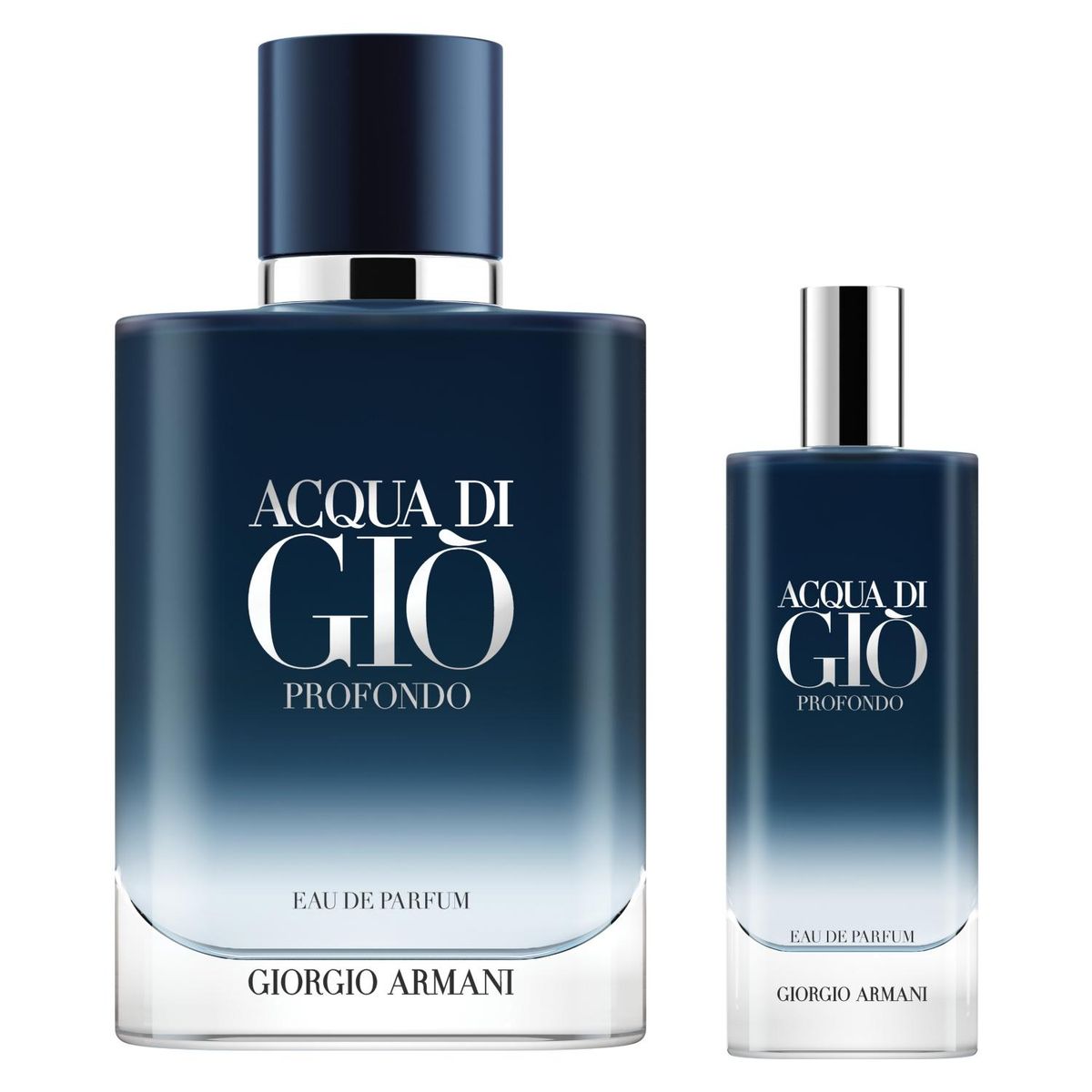 GIORGIO ARMANI - Set Perfume Hombre Acqua Di Gio Profondo Eau de Parfum 100ml + 15ml Giorgio Armani