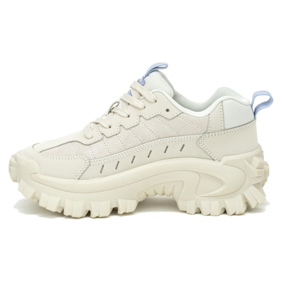 CAT - Intruder Lite Zapatilla Urbana Mujer Cuero Blanco Cat