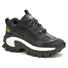 CAT - Intruder Lite Zapatilla Urbana Mujer Cuero Negro