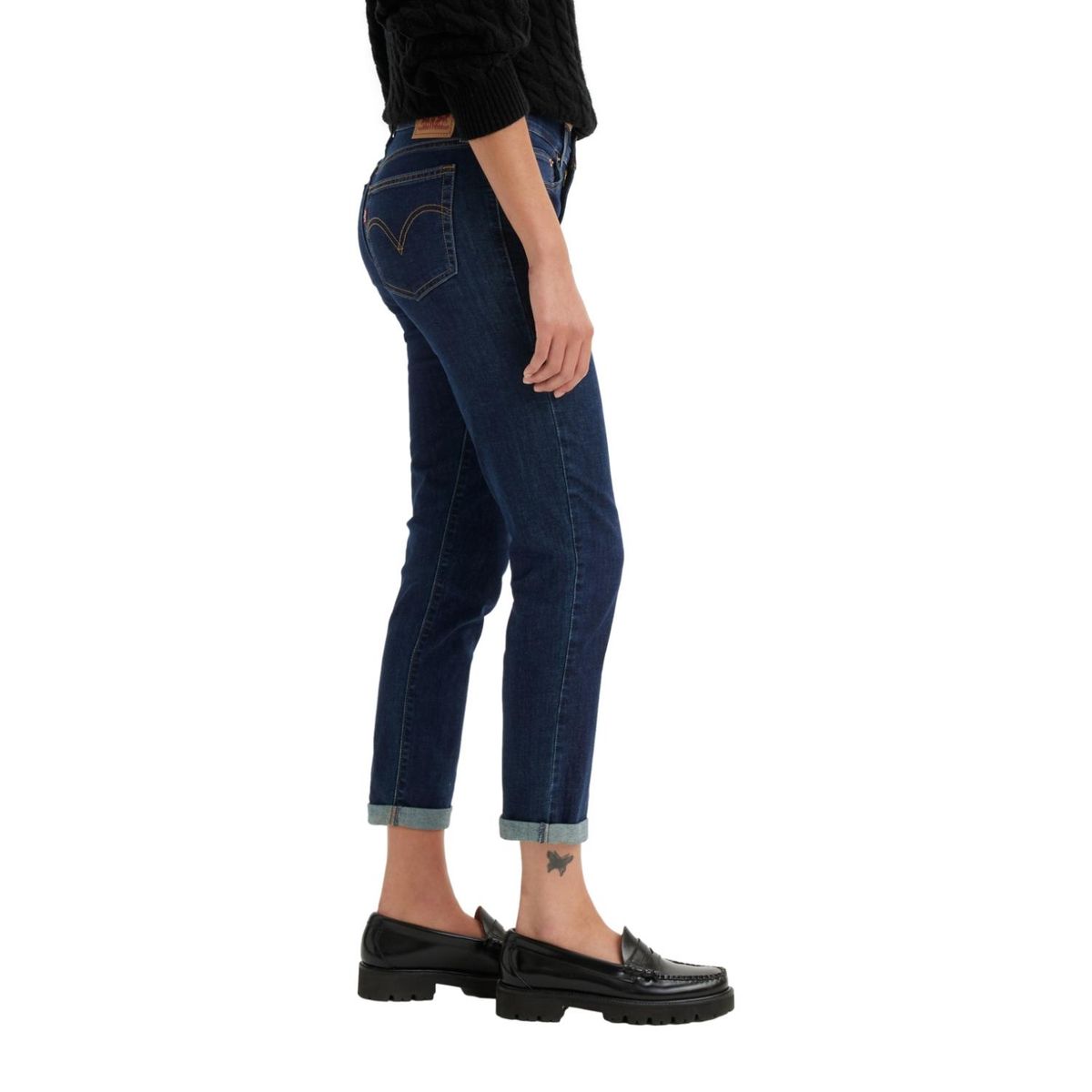 LEVIS - Jeans Mid Rise Boyfriend Mujer Levis