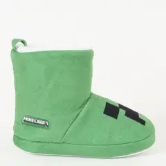 MINECRAFT - Pantufla Niño Verde (24 a 30)