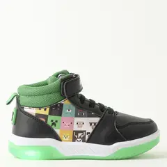 MINECRAFT - Zapatilla Urbana Niño Negro (24 a 33)