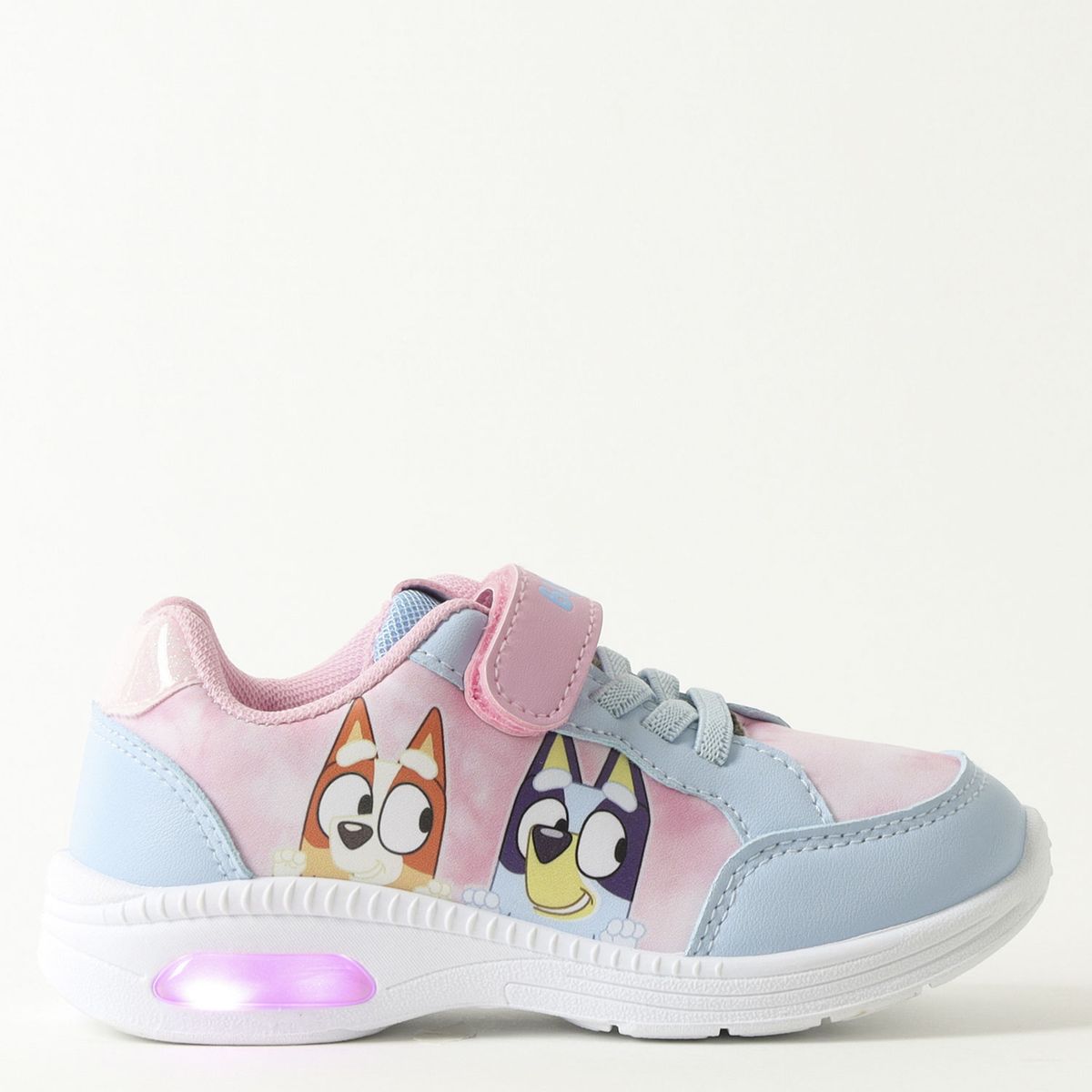 BLUEY - Zapatilla Urbana Niña Con Luces Multicolor (22 a 29) Bluey