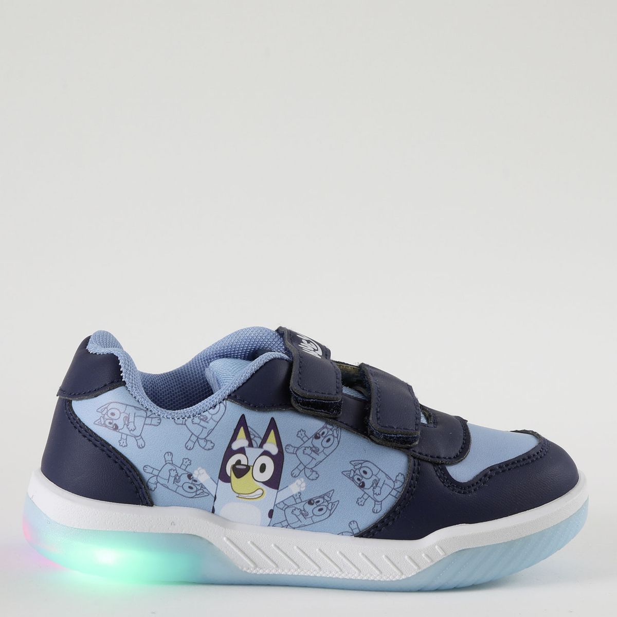 BLUEY - Zapatilla Urbana Niño Con Luces Azul (22 a 29) Bluey
