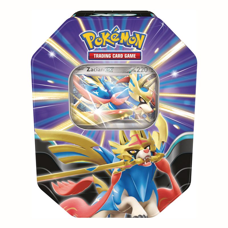 POKEMON - Tcg Cartas Pokemon Slashing Legends Tin Zacian Español
