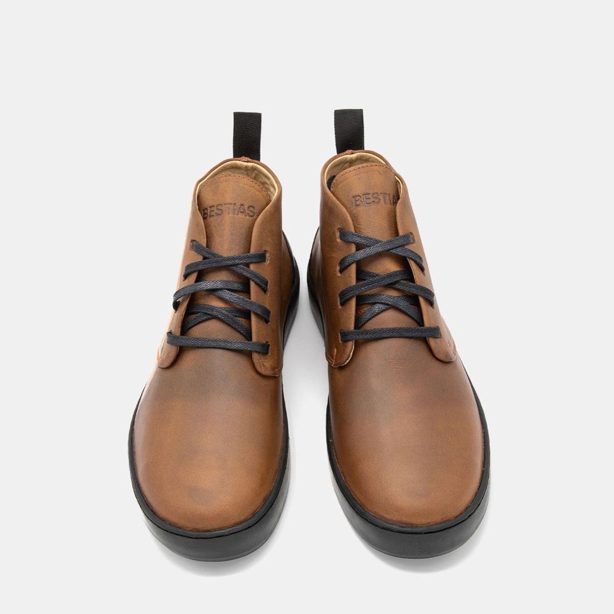 BESTIAS - Zapato Casual Hombre Cuero Café Bestias