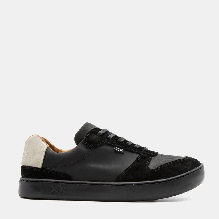 Bora Macho Gum Zapato Casual Hombre Negro