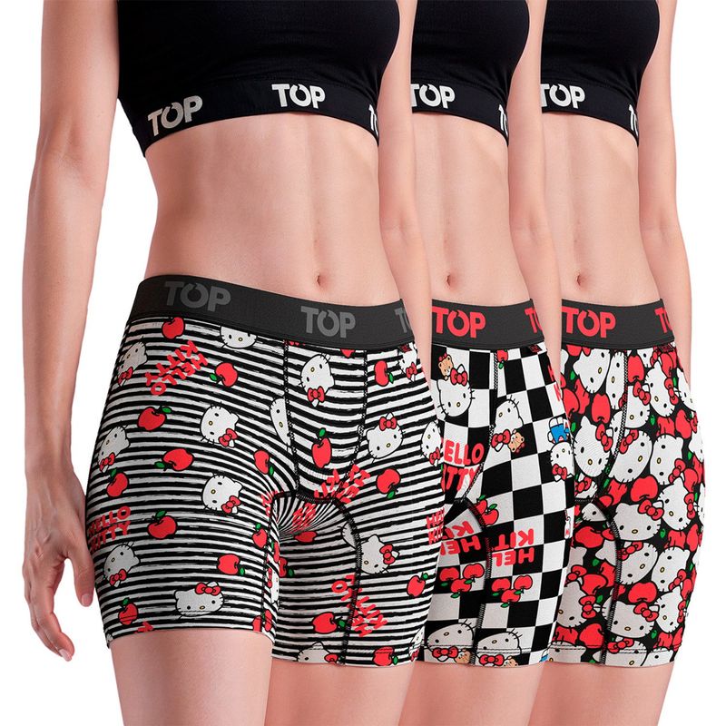 TOP - Pack De 3 Boxers Mujer Top