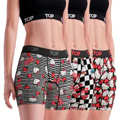 TOP - Pack De 3 Boxers Mujer
