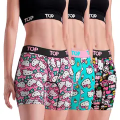 TOP - Pack De 3 Boxers Mujer Mujer
