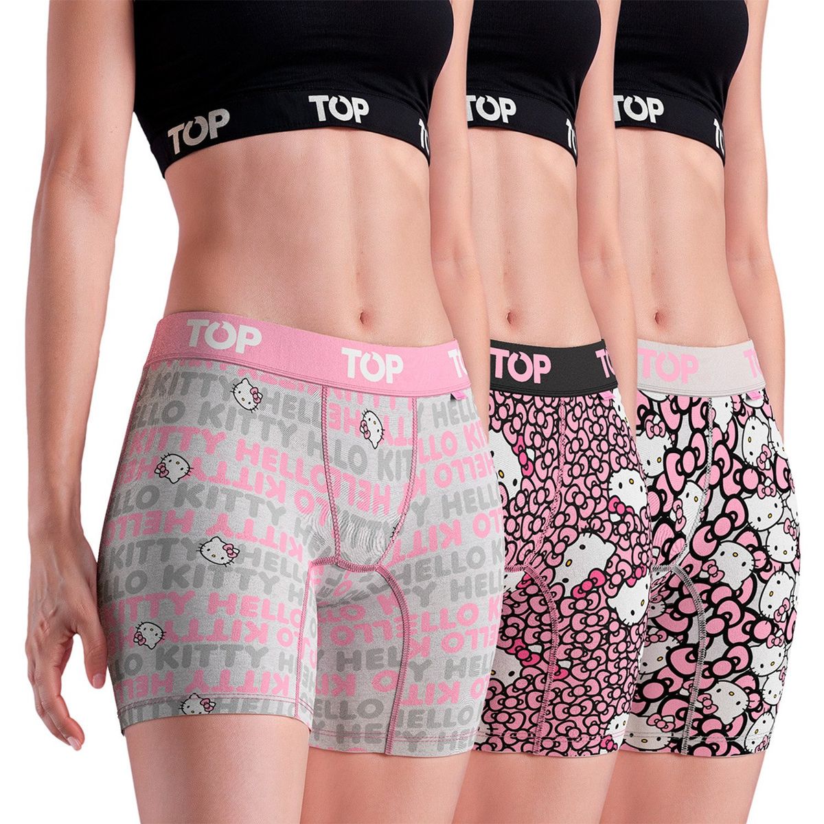 TOP - Pack de 3 Bóxer Medio Mujer Algodón Mujer Top