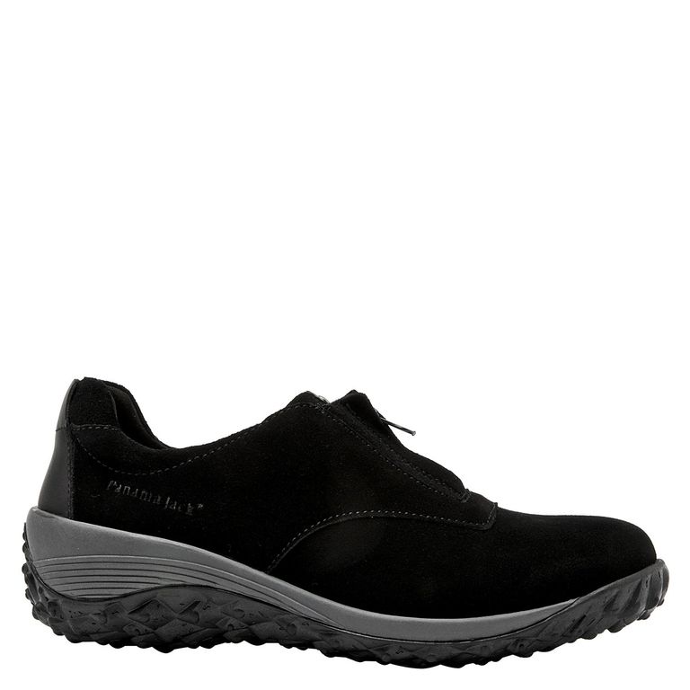 Zapatilla Urbana Mujer Cuero Negro