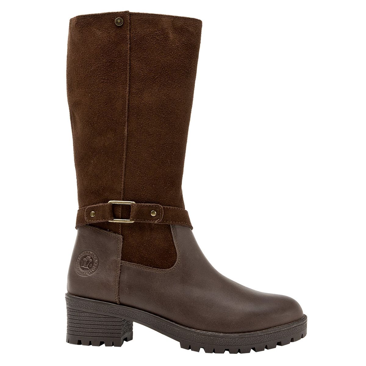 PANAMA JACK - Bota Mujer Cuero Café Panama Jack