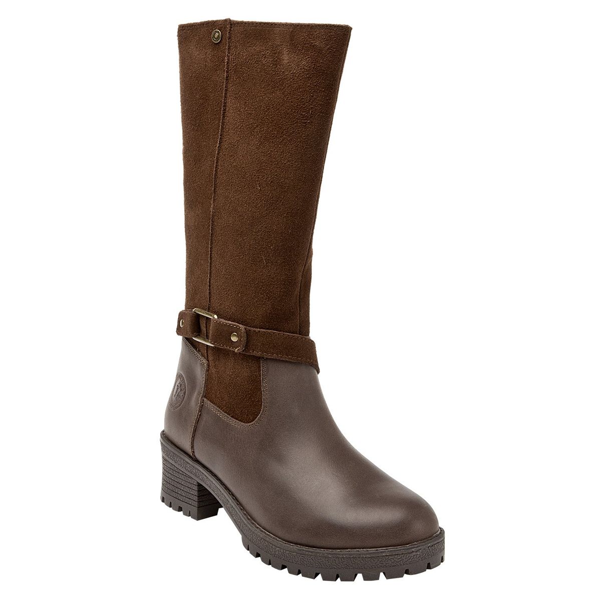 PANAMA JACK - Bota Mujer Cuero Café Panama Jack