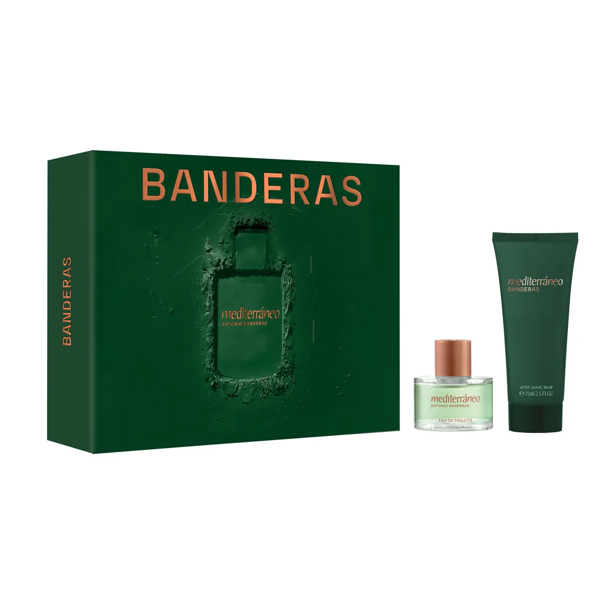 ANTONIO BANDERAS - Set Mediterráneo Eau De Toilette 50 Ml + Aftershave Balm 75 Ml Banderas