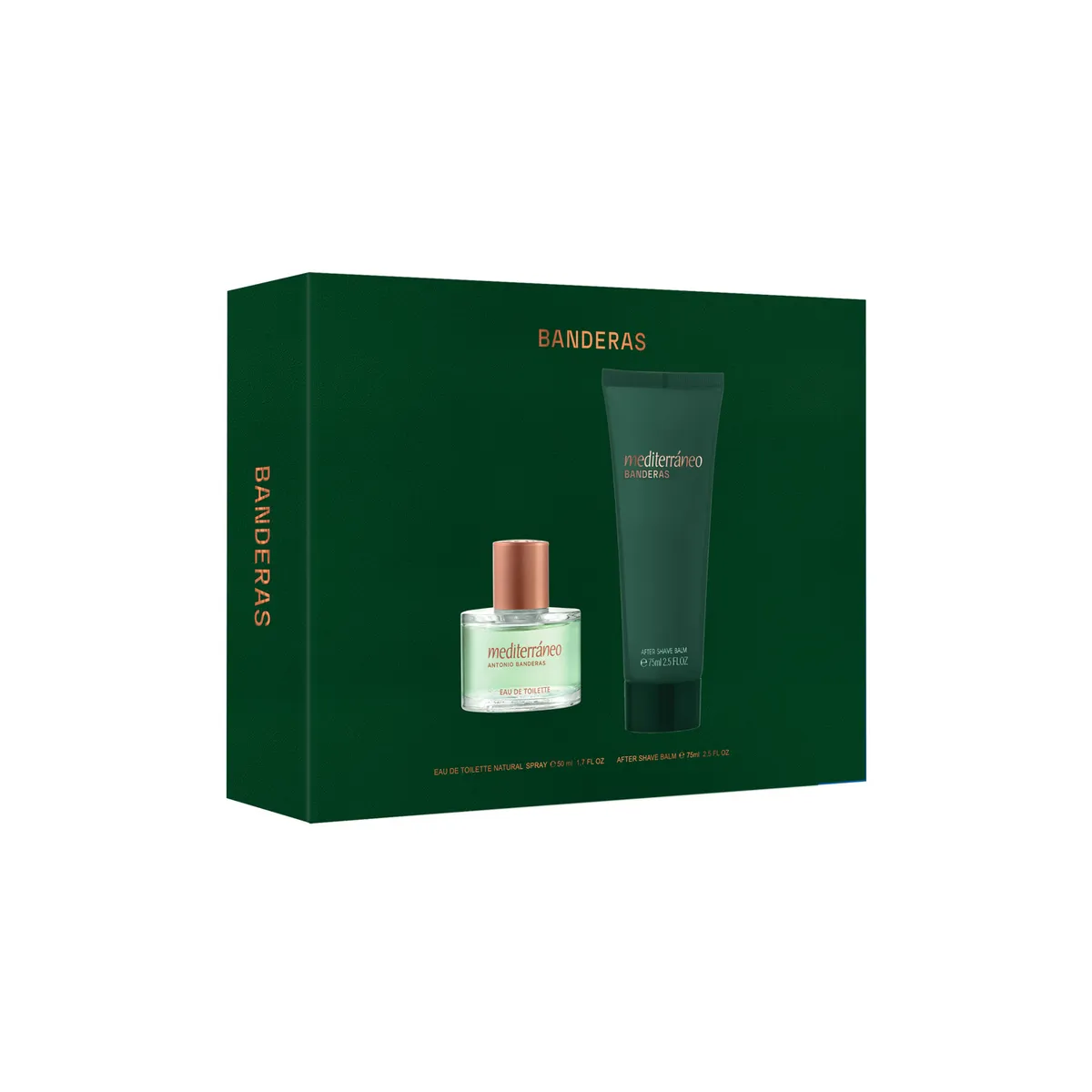 ANTONIO BANDERAS - Set Mediterráneo Eau De Toilette 50 Ml + Aftershave Balm 75 Ml Banderas