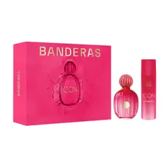 ANTONIO BANDERAS - Set The Icon Eau De Parfum For Women 100 Ml + 24H Deodorant Spray For Women 150 Ml