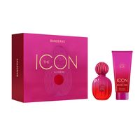 Set The Icon Supreme Eau De Parfum Intense For Women 50 Ml + Body Lotion For Women 75 Ml Antonio