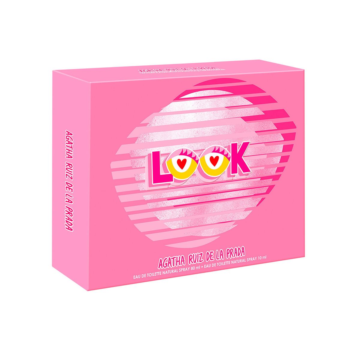 AGATHA RUIZ DE LA PRADA - Set Look Eau De Toilette 80 Ml + De Beso En Beso Eau De Toilette 10 Ml Agatha Ruiz De La Prada